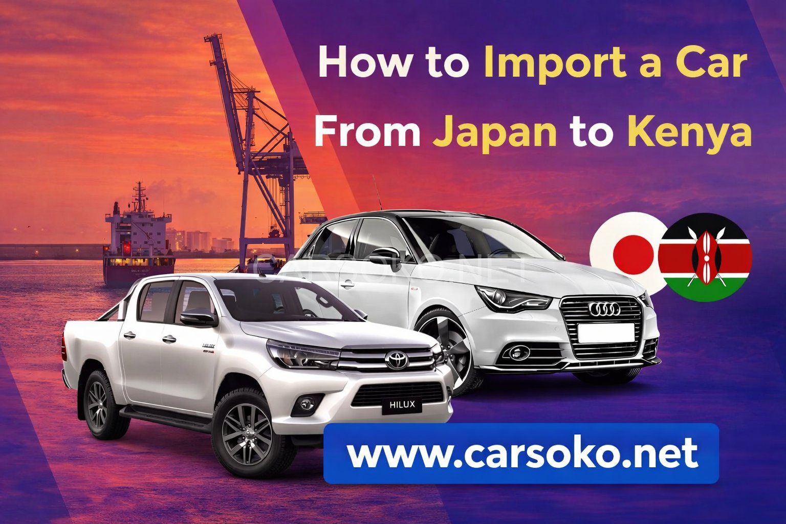 How to Import a Car to Kenya in 2026